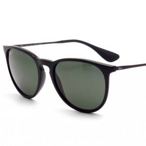 Ray-Ban ERIKA CLASSIC Black/ Polarized Green